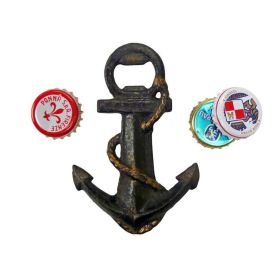 Bar Gift Elegant And Refined Design Cast Iron Bottle Opener - As pic show - Anchors Aweigh
