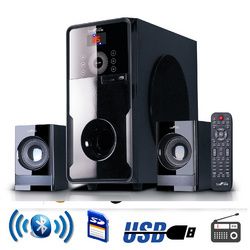beFree Sound 2.1 Channel Surround Sound Bluetooth Speaker System - BFS50