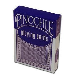 Single Blue Deck Pinochle Playing Cards - GCAR-102