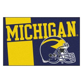 Michigan Uniform Inspired Starter Rug 19"x30" - 18759