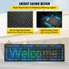 VEVOR LED Scrolling Sign, 27" x 8" WiFi & USB Control, Full Color P10 Programmable Display, Indoor High Resolution Message Board, High Brightness Elec