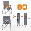 ANTARCTICA GEAR Heated Camping Chair with 12V 16000mAh Battery Pack, Heated Portable Chair, Perfect for Camping, Outdoor Sports, Picnics, and Beach Pa