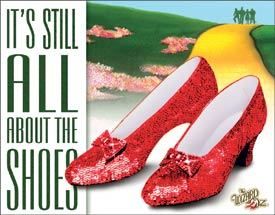 Tin Sign - WOZ - About The Shoes - 034-1904