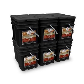 1440 Serving Package - 240 lbs - Includes: 6 - 120 Serving Entree Buckets and 6 - 120 Serving Breakfast Buckets - 40-41440