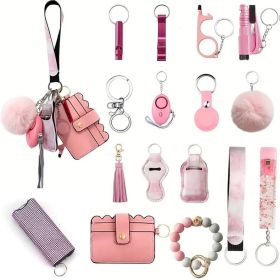 Handy Keychain Set (Color: Pink)
