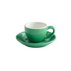 Espresso Cup American Style Porcelain Set (Option: Blue-75ML)