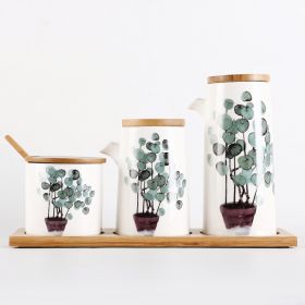 Restaurant Household Ceramic Seasoning Jar Set (Option: Set5)