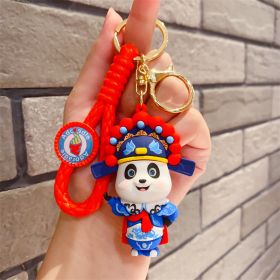 Fashionable Simple Panda Doll Keychain Pendant (Option: Opera)