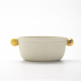 Hand Painted Japanese Creative Ceramic Bowl With Handle (Option: Sydney bowl)