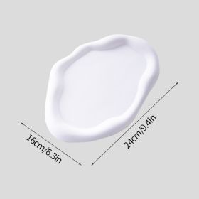 Irregular Shaped Photo Props Ins Cloud Plaster Tray (Option: PY005)