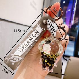 Quicksand Drift Bottle Floating Astronaut Keychain (Option: Planet Astronaut)