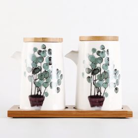 Restaurant Household Ceramic Seasoning Jar Set (Option: Set7)