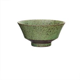 Coarse Ceramic-based  Personality Anti - Hot Small Soup Bowl (Option: Pale green)