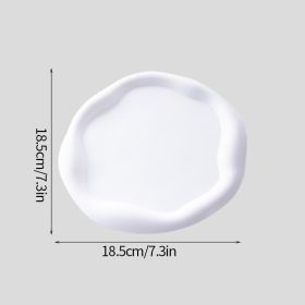 Irregular Shaped Photo Props Ins Cloud Plaster Tray (Option: PY004)