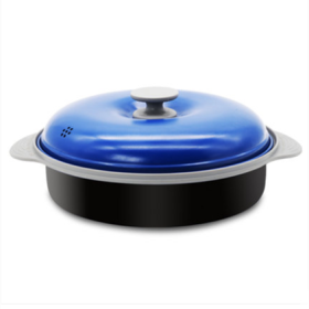 Home Steam Box Bowl Steamer Treasure (Color: Blue)